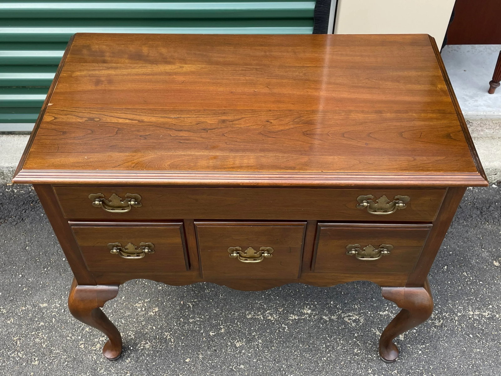 Ethan Allen Georgian Court Lowboy Dresser - 2