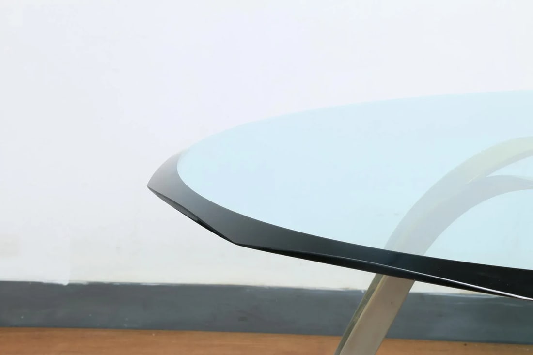 Dunbar Vintage Brass and Glass Coffee Table - 6