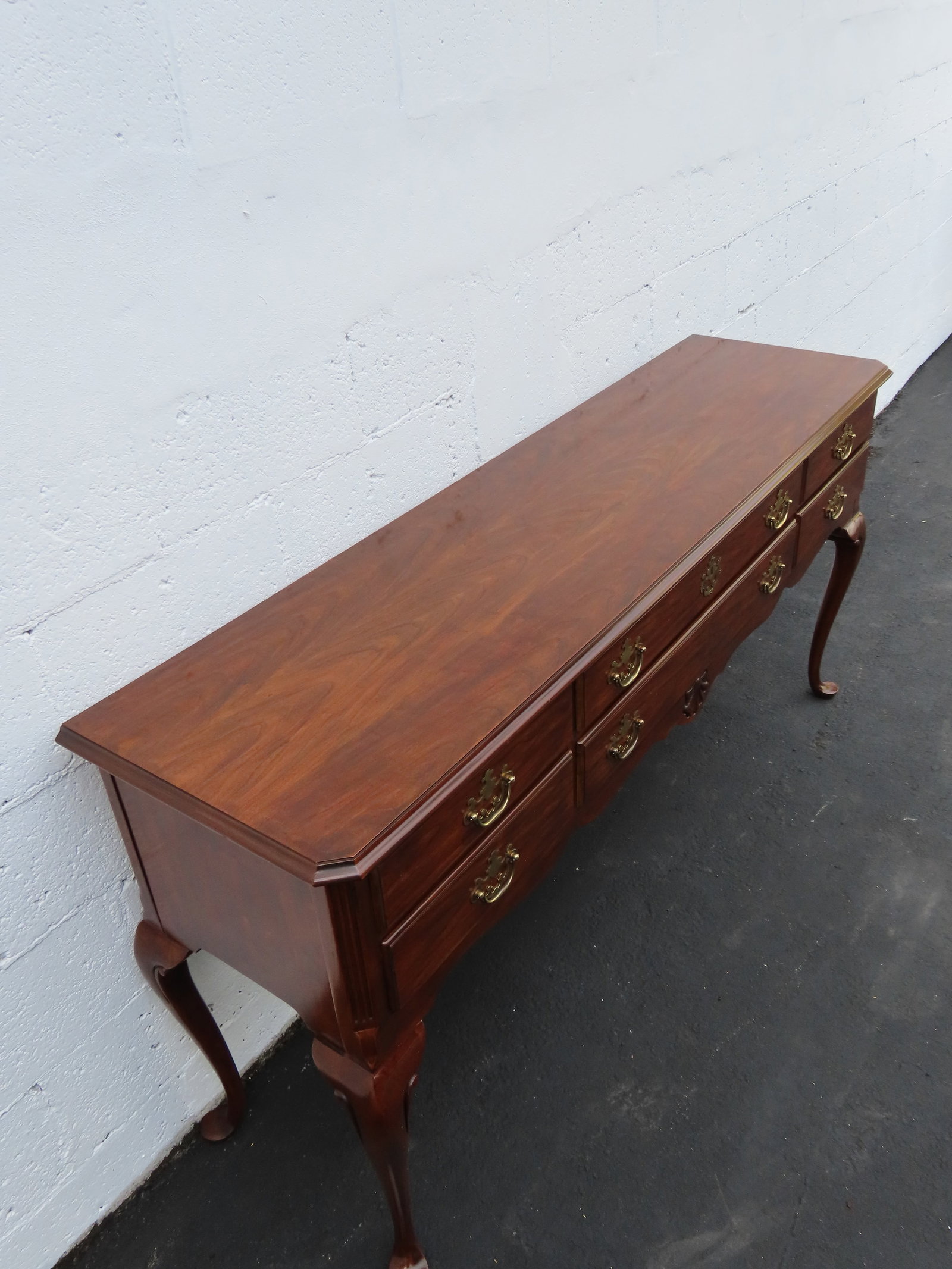Drexel Long Narrow Library Console Entry Table 6394 - 10