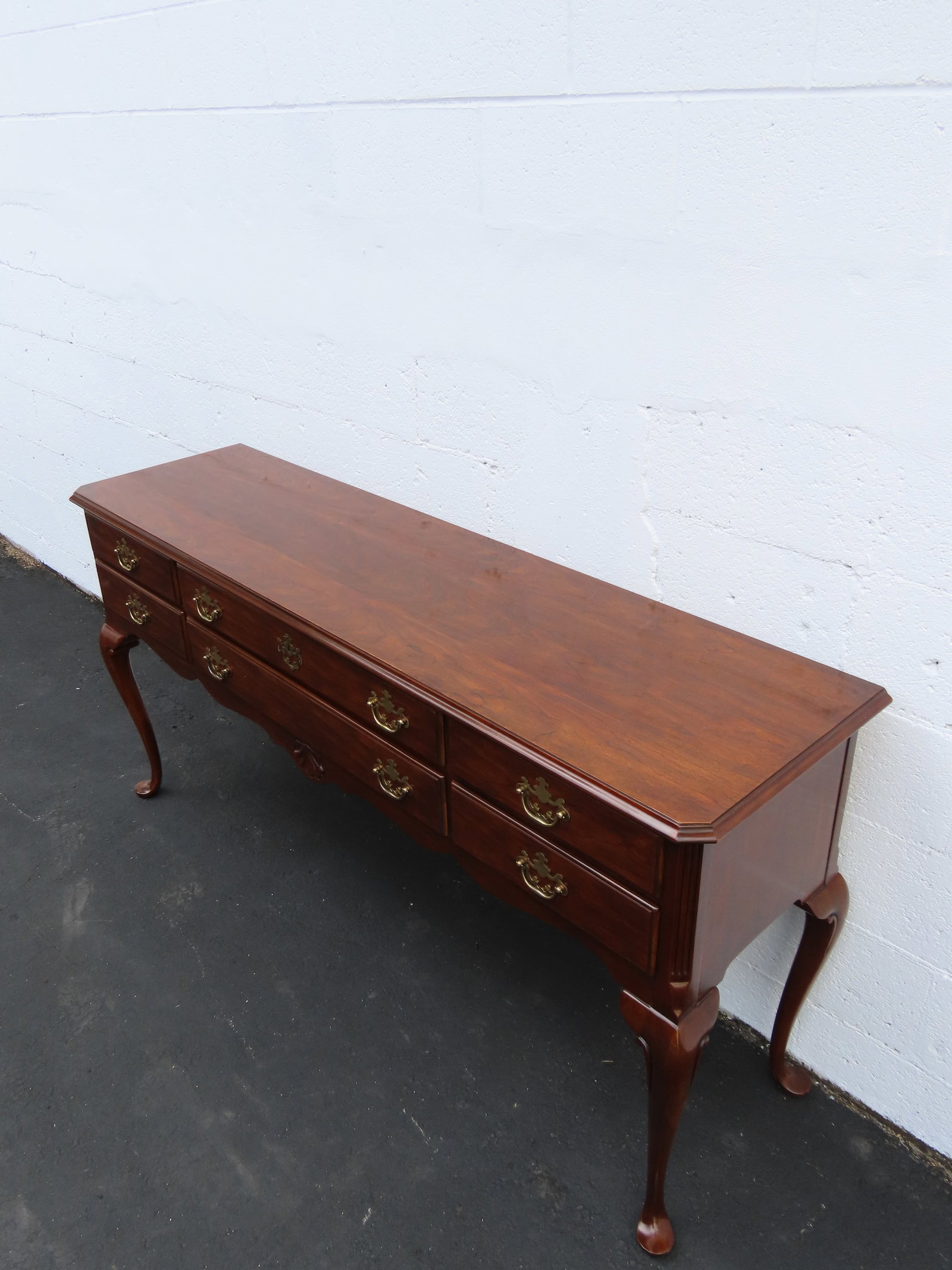 Drexel Long Narrow Library Console Entry Table 6394 - 11