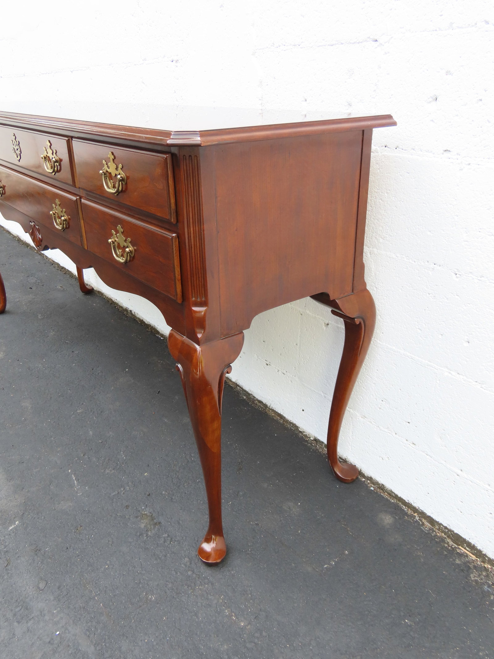 Drexel Long Narrow Library Console Entry Table 6394 - 12