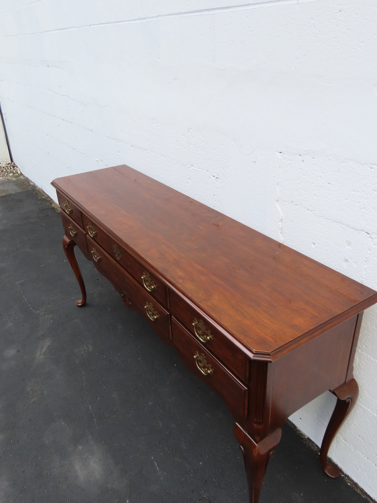 Drexel Long Narrow Library Console Entry Table 6394 - 14