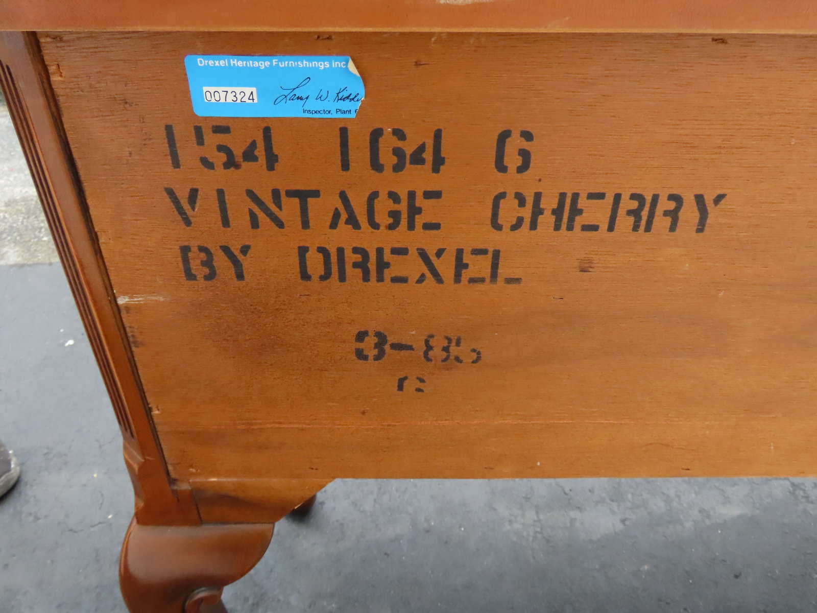 Drexel Long Narrow Library Console Entry Table 6394 - 9