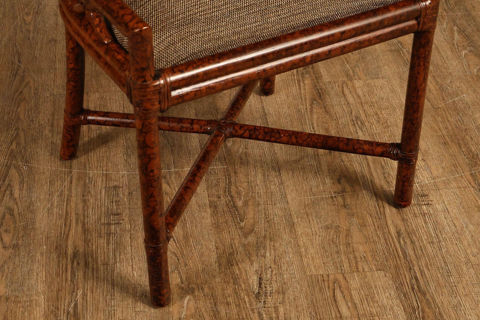 Ficks Reed Set of Four Woven Rattan Dining Chairs - 13