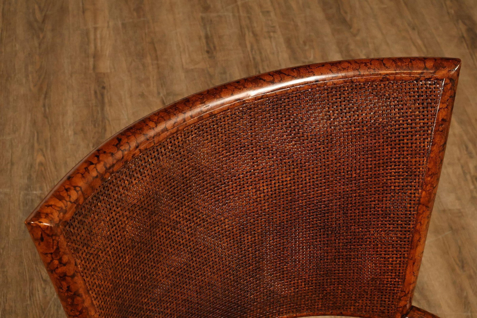 Ficks Reed Set of Four Woven Rattan Dining Chairs - 15