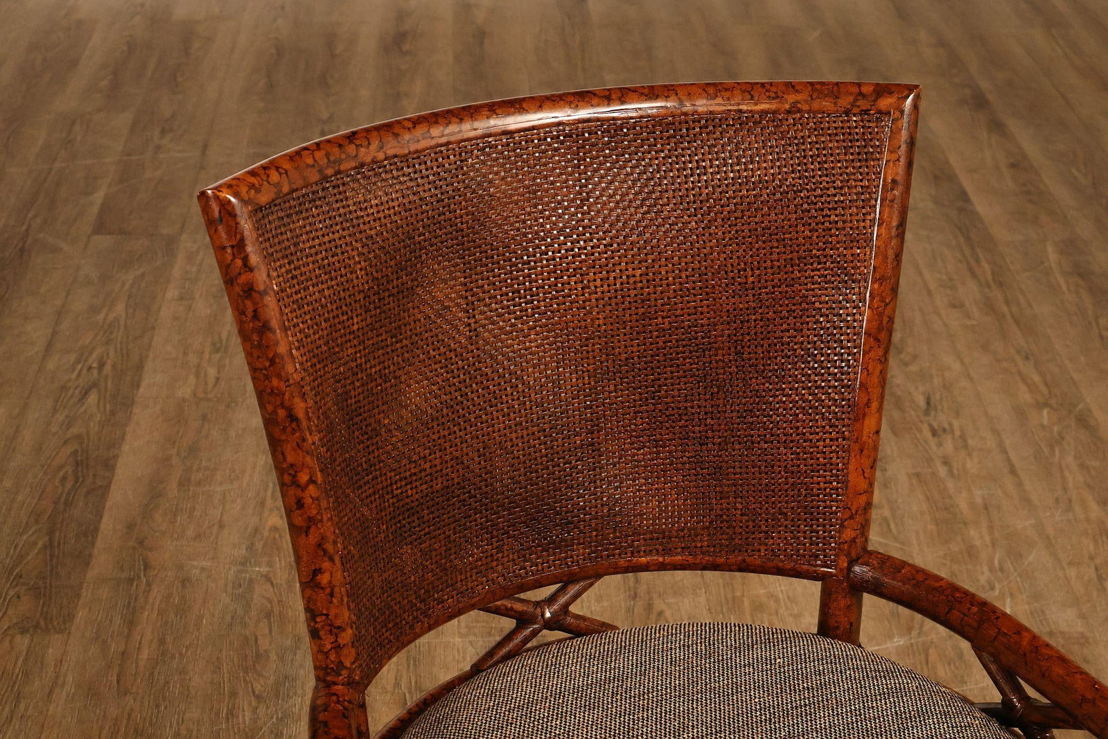 Ficks Reed Set of Four Woven Rattan Dining Chairs - 5