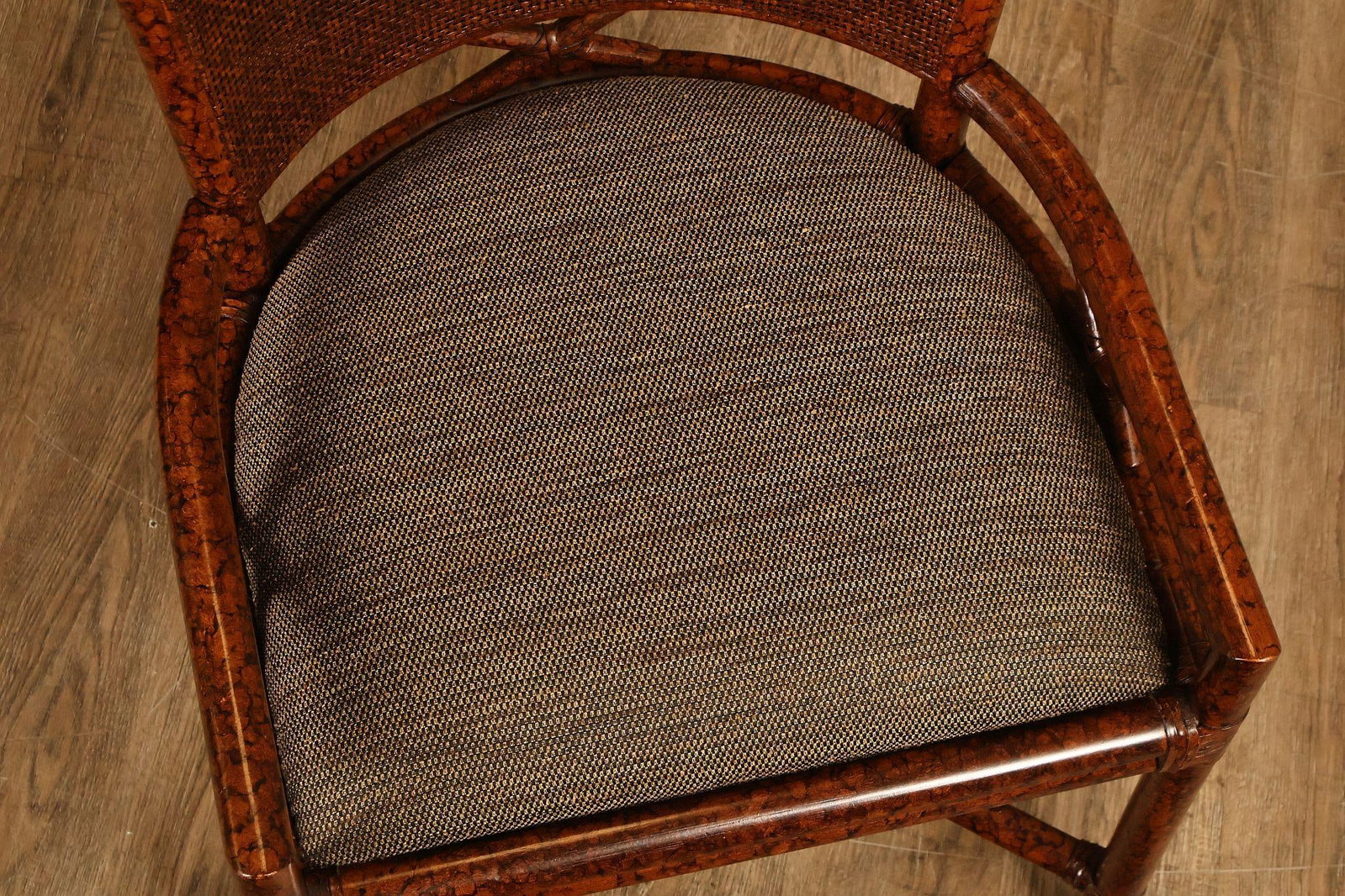 Ficks Reed Set of Four Woven Rattan Dining Chairs - 9