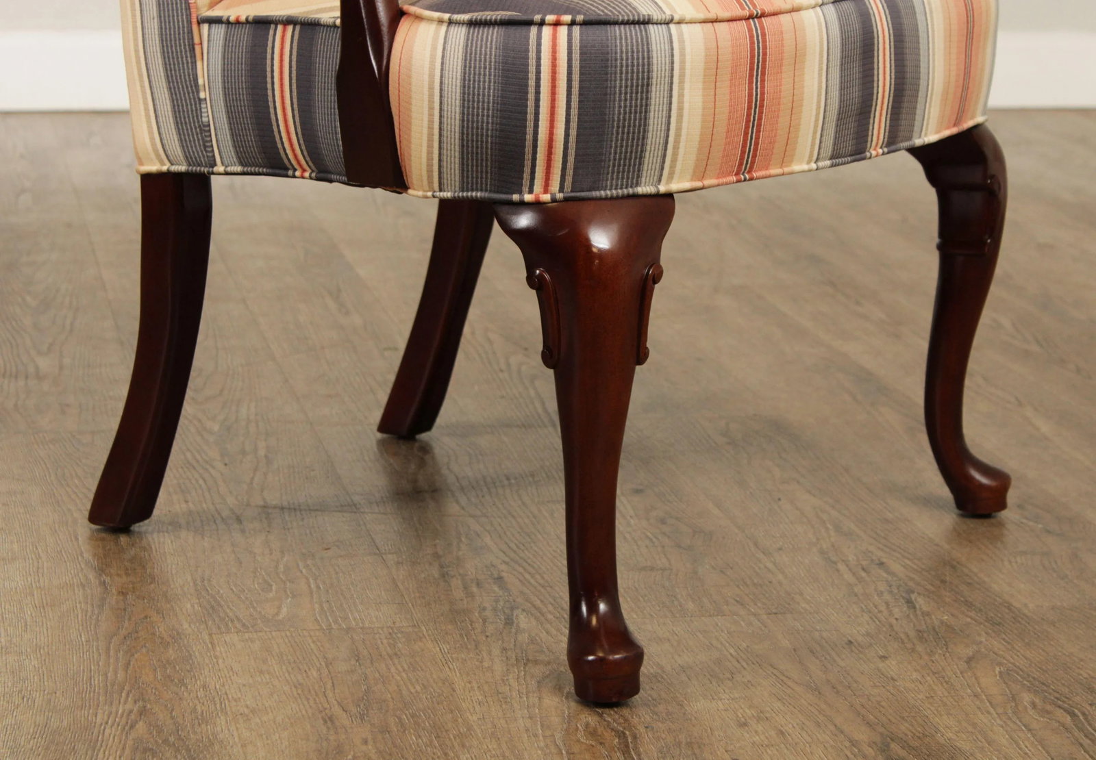 Hancock & Moore Queen Anne Style Mahogany Armchair - 9