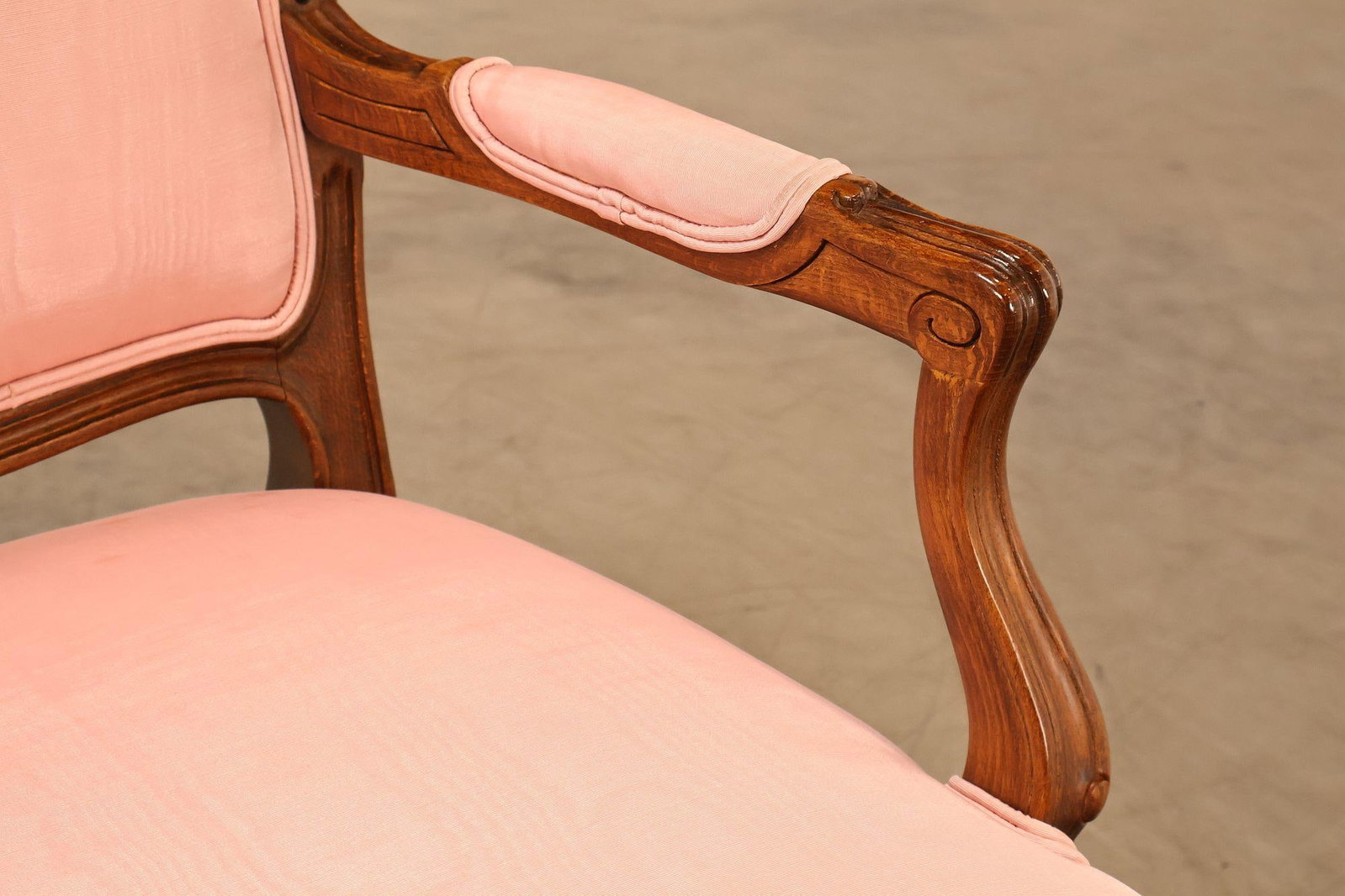 Ethan Allen French Louis XV Style Fauteuil Armchair - 5