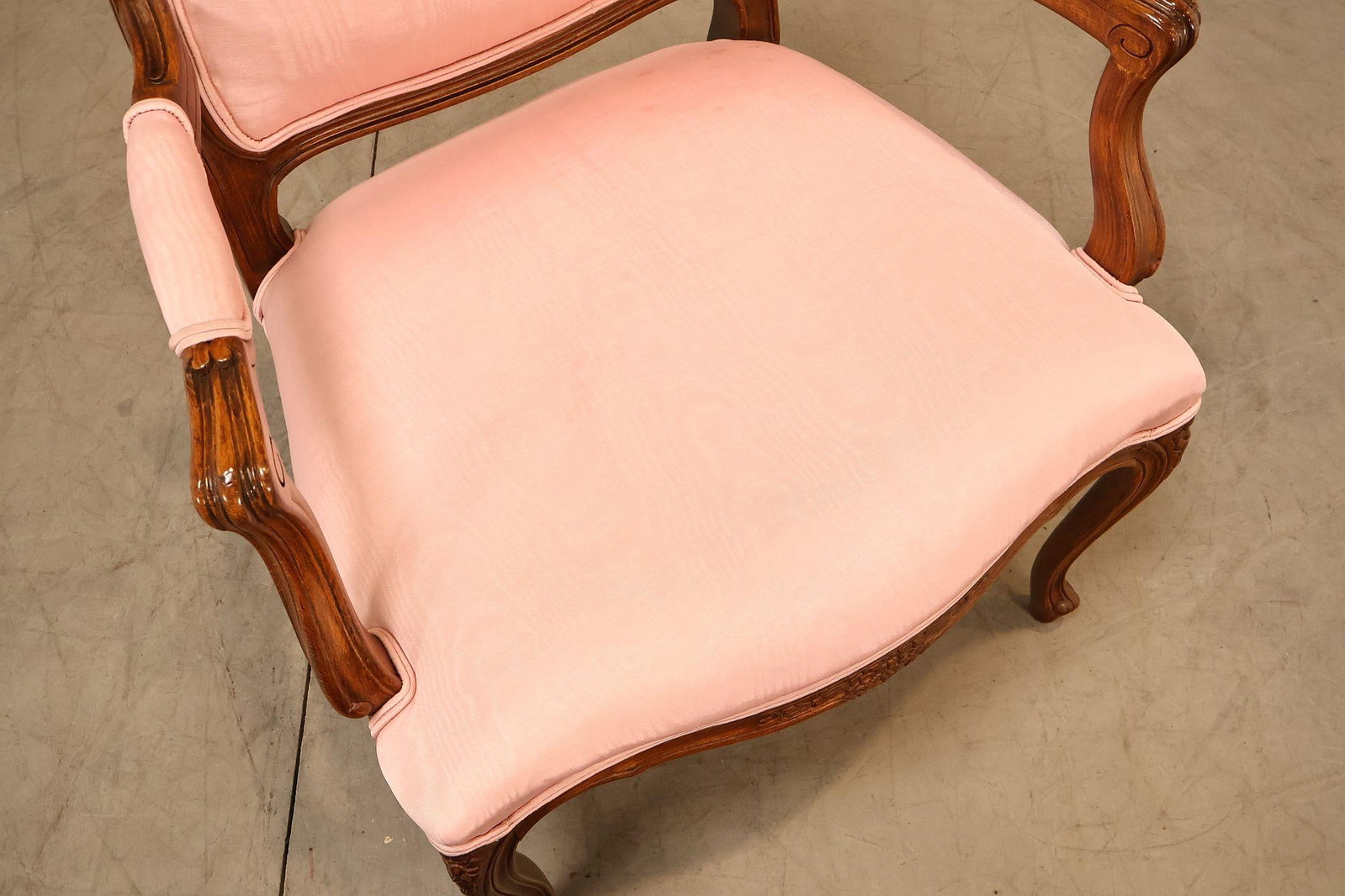 Ethan Allen French Louis XV Style Fauteuil Armchair - 7