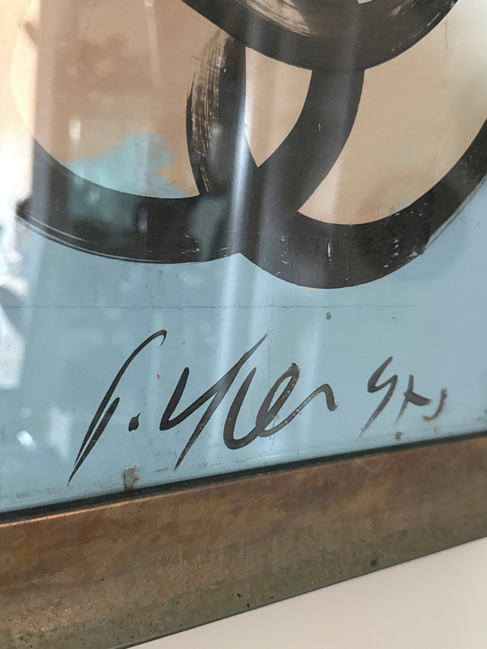 1970s My Dear Marilyn Monroe Abstract Painting by Peter Keil - 5