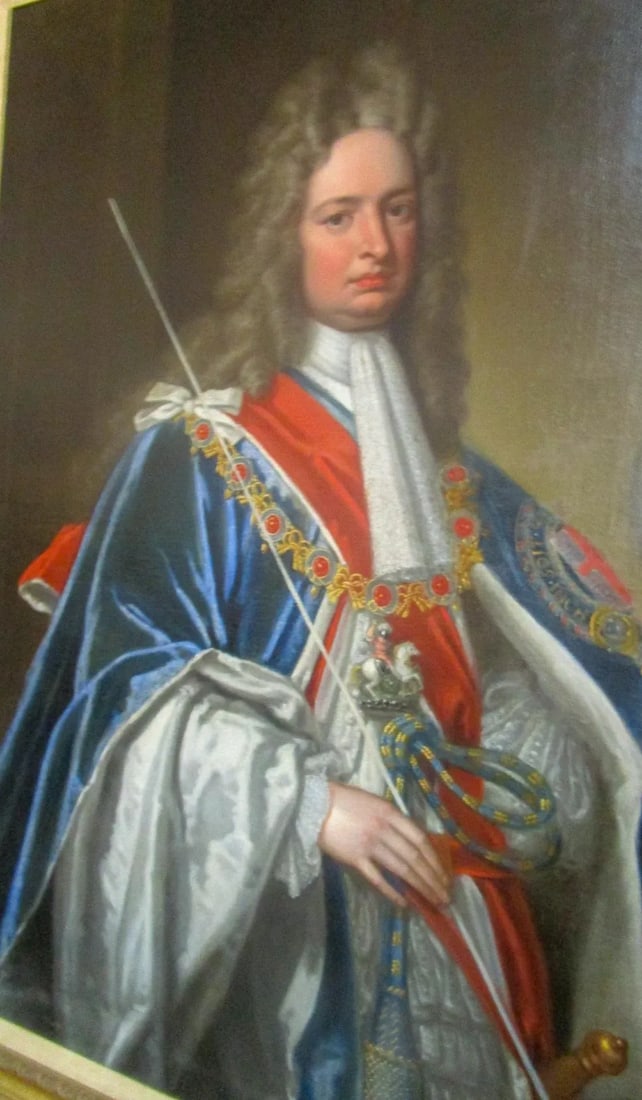 Portrait in Oil of Robert Harley 1st Earl of Oxford by Sir Godfrey Kneller - 10