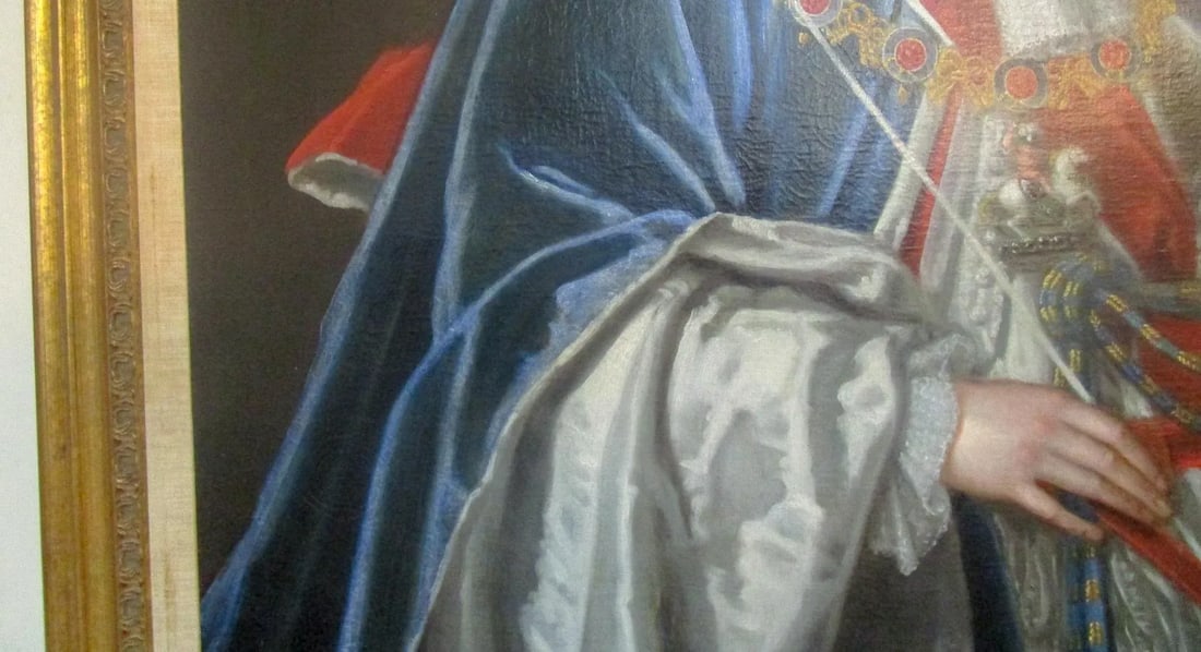 Portrait in Oil of Robert Harley 1st Earl of Oxford by Sir Godfrey Kneller - 11