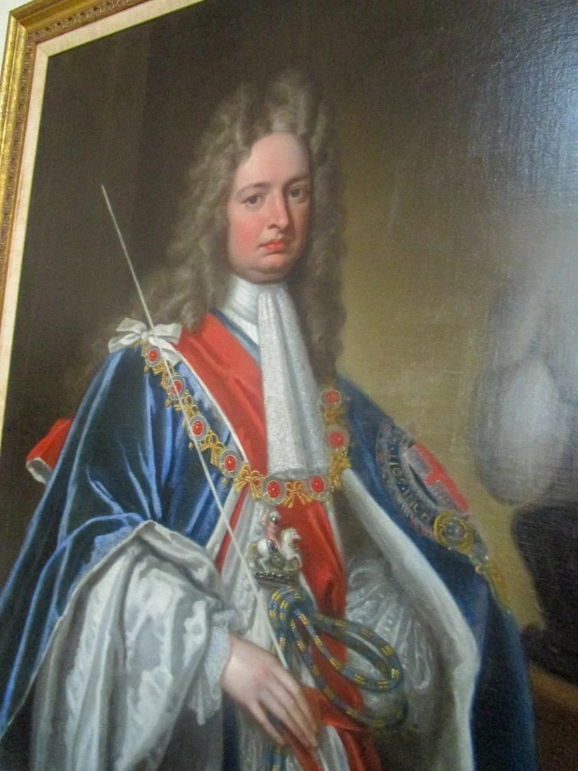 Portrait in Oil of Robert Harley 1st Earl of Oxford by Sir Godfrey Kneller - 4