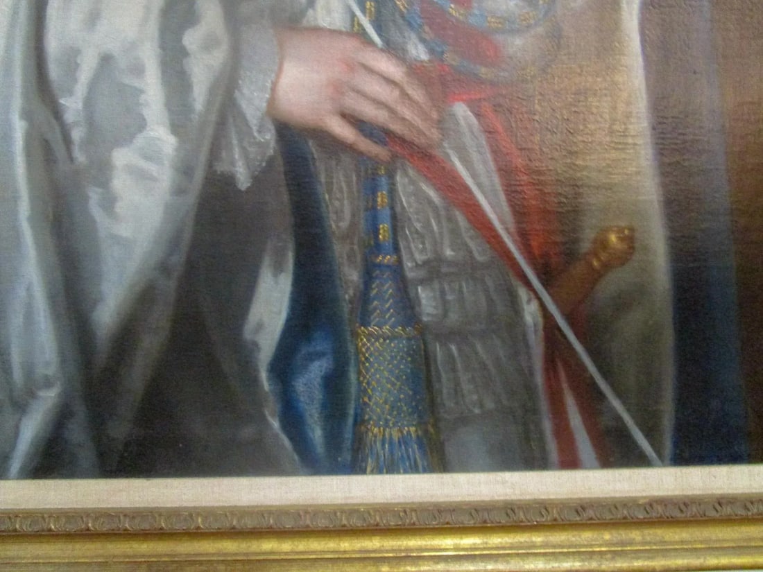 Portrait in Oil of Robert Harley 1st Earl of Oxford by Sir Godfrey Kneller - 9
