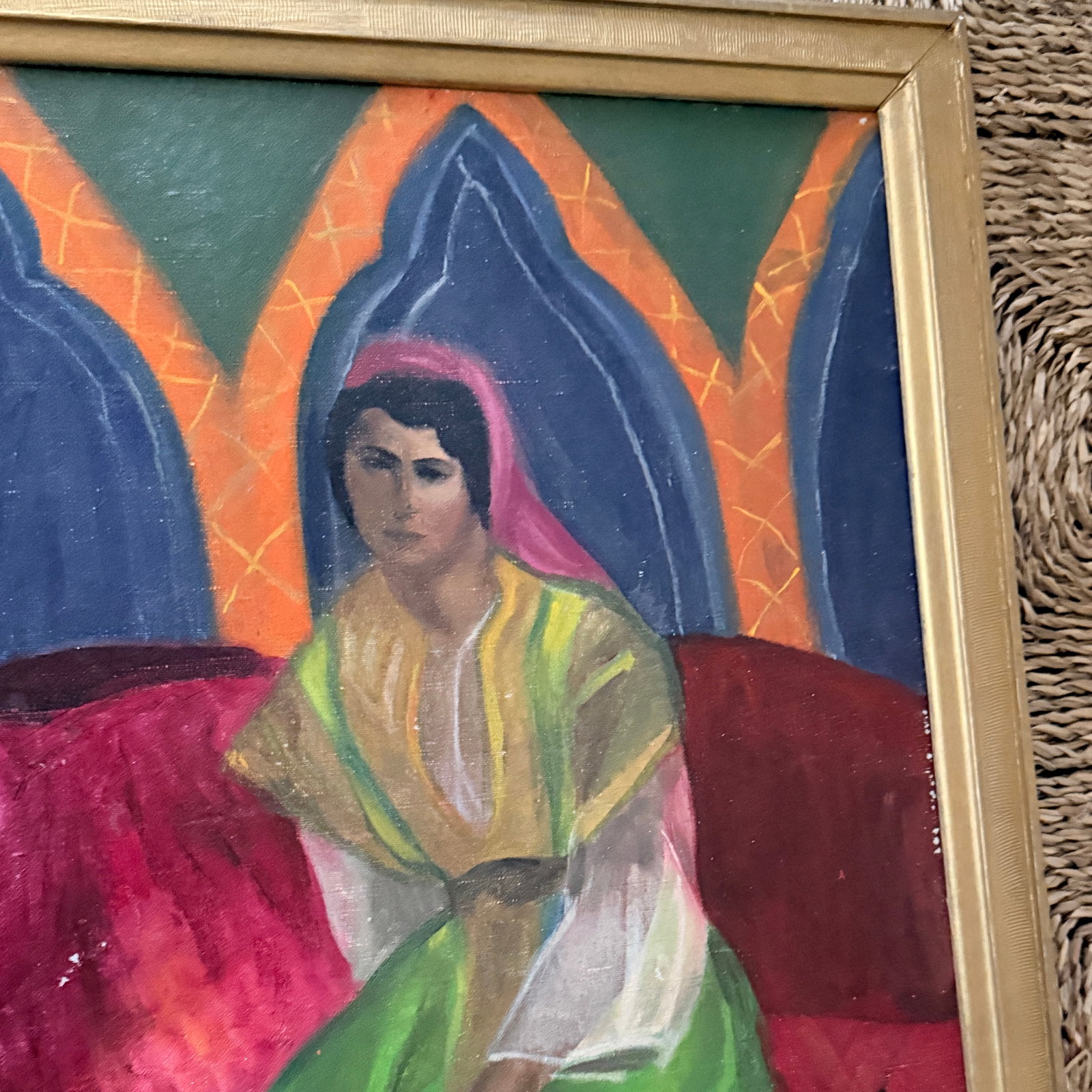 Portrait of a Russian Woman Oil Painting - 3