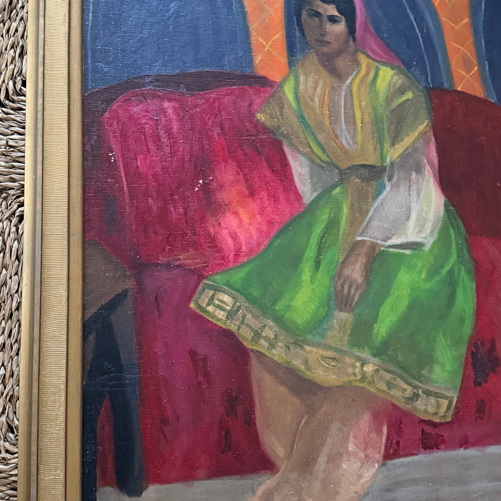 Portrait of a Russian Woman Oil Painting - 5