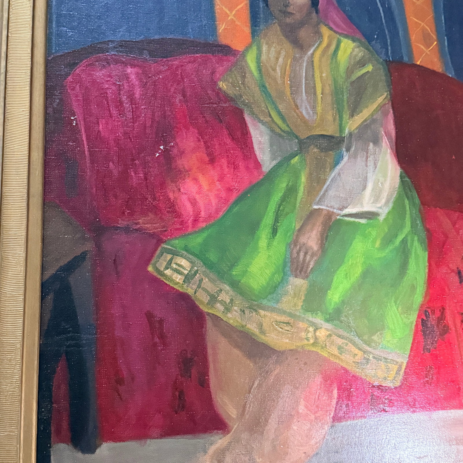 Portrait of a Russian Woman Oil Painting - 6