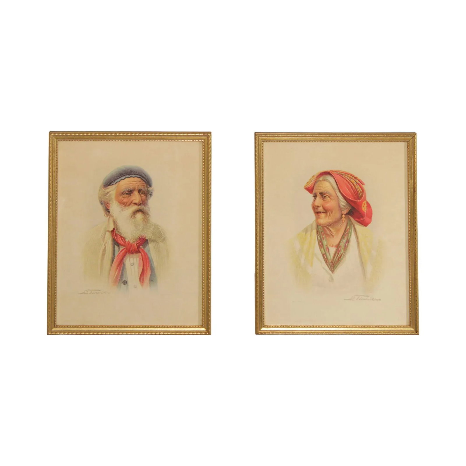 Antonio Enrico Fiorentino Italian Portrait Prints - 13