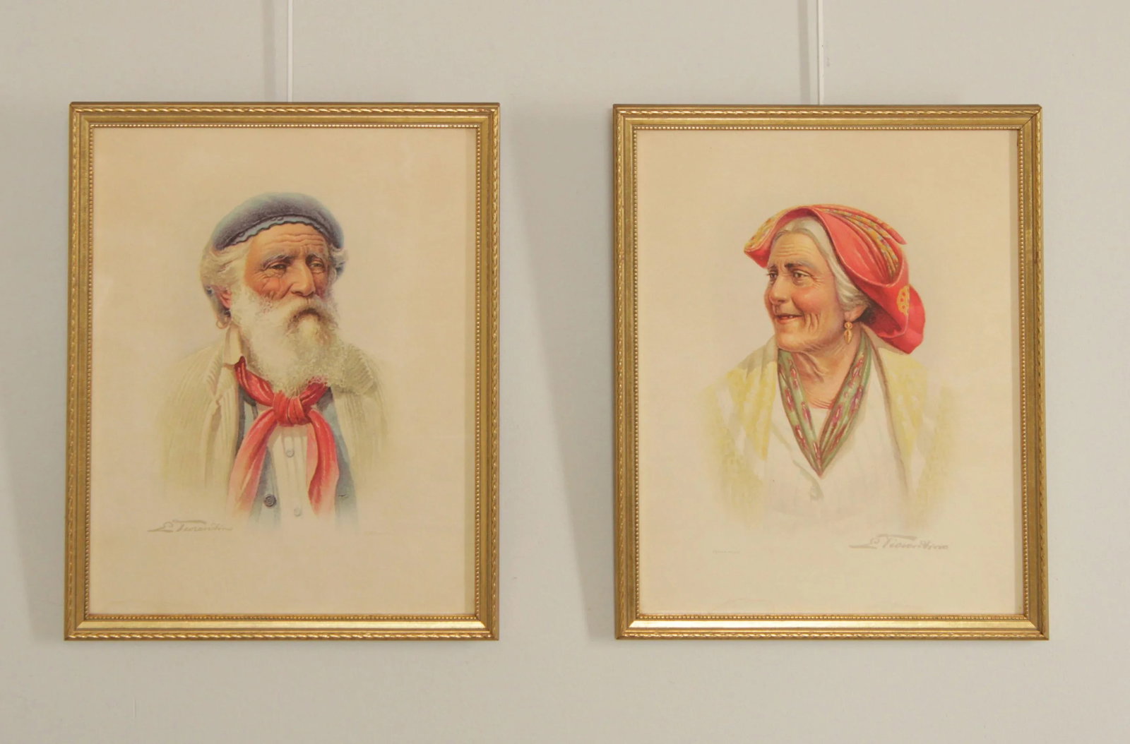 Antonio Enrico Fiorentino Italian Portrait Prints - 2