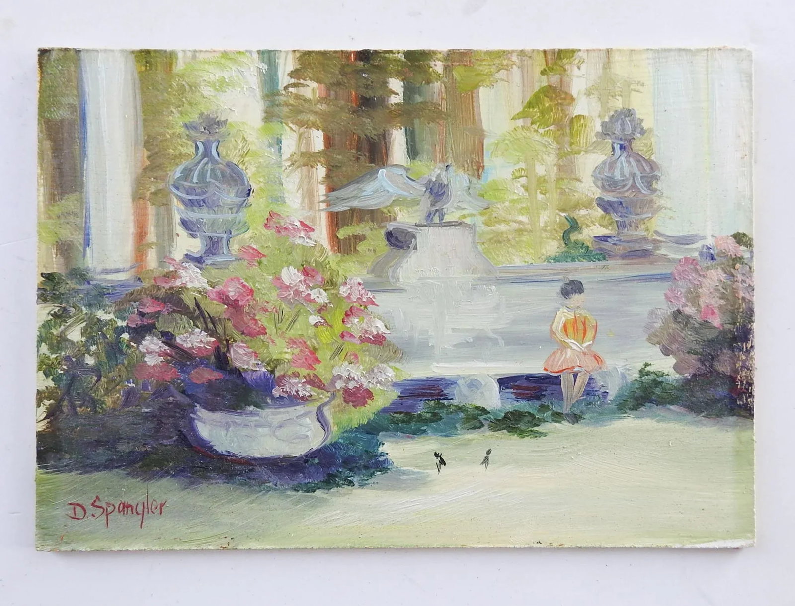 Dorothy Spangler Garden Landscape Painting - 3