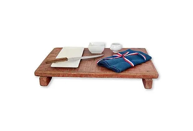 French Bread Board W/ Charcuterie, 6 Pieces - 6