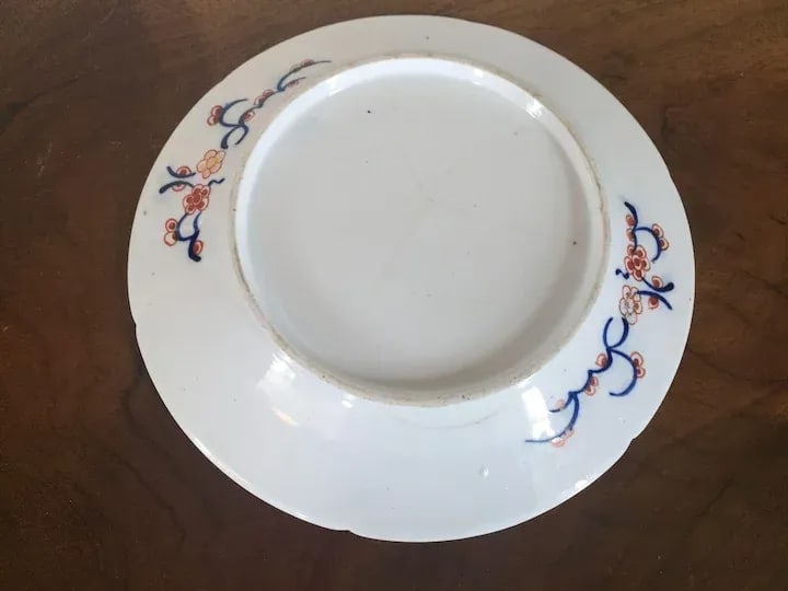 Early 19th Century Coalport Porcelain Imari Rock & Tree Dinner Plate - 6