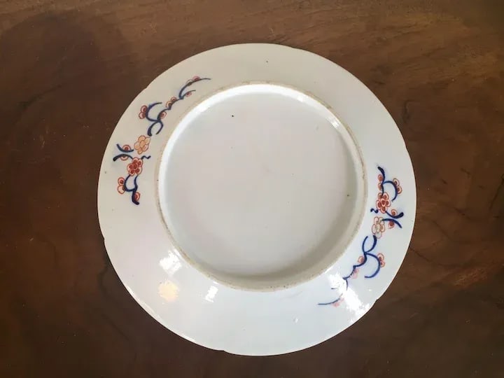 Early 19th Century Coalport Porcelain Imari Rock & Tree Dinner Plate - 7
