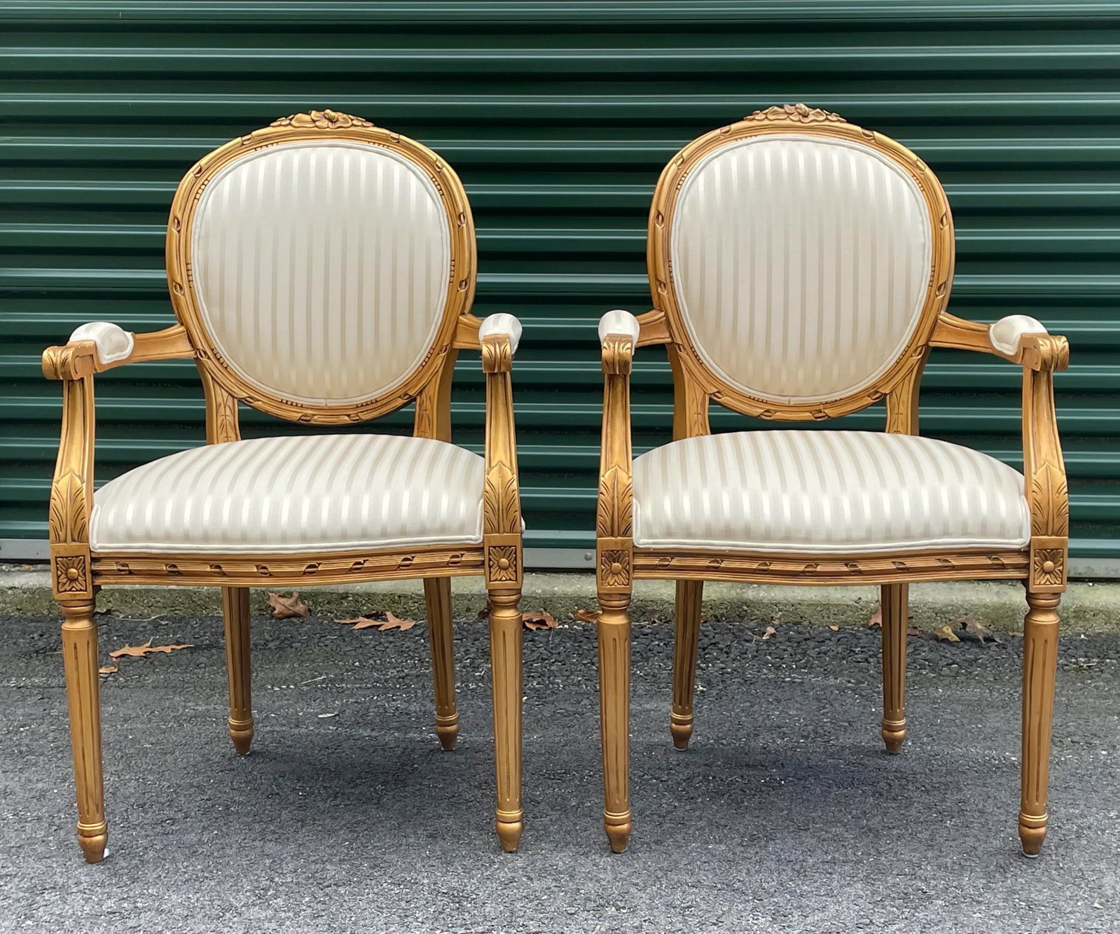 Vintage "Andre Originals" Louis XVI Side Chairs- a Pair - 2