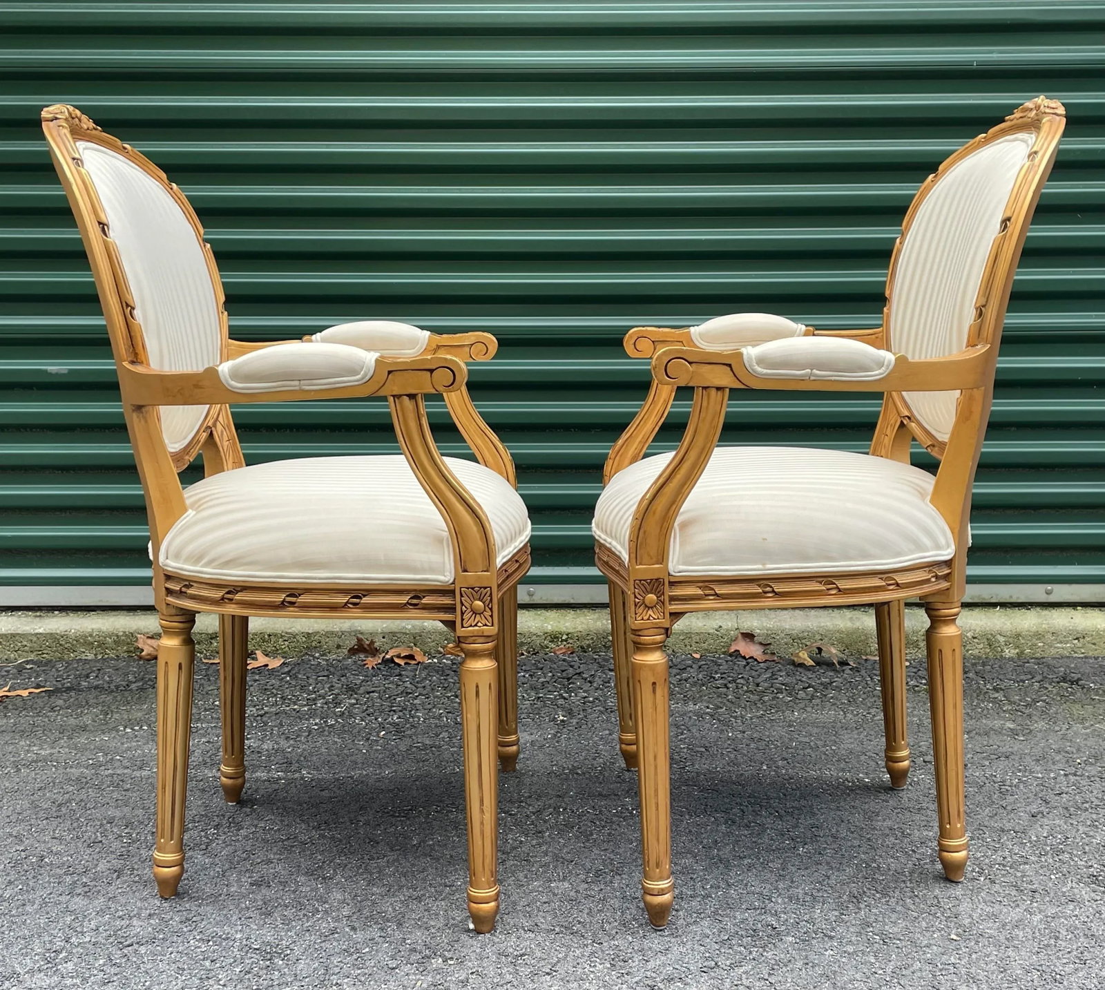 Vintage "Andre Originals" Louis XVI Side Chairs- a Pair - 4