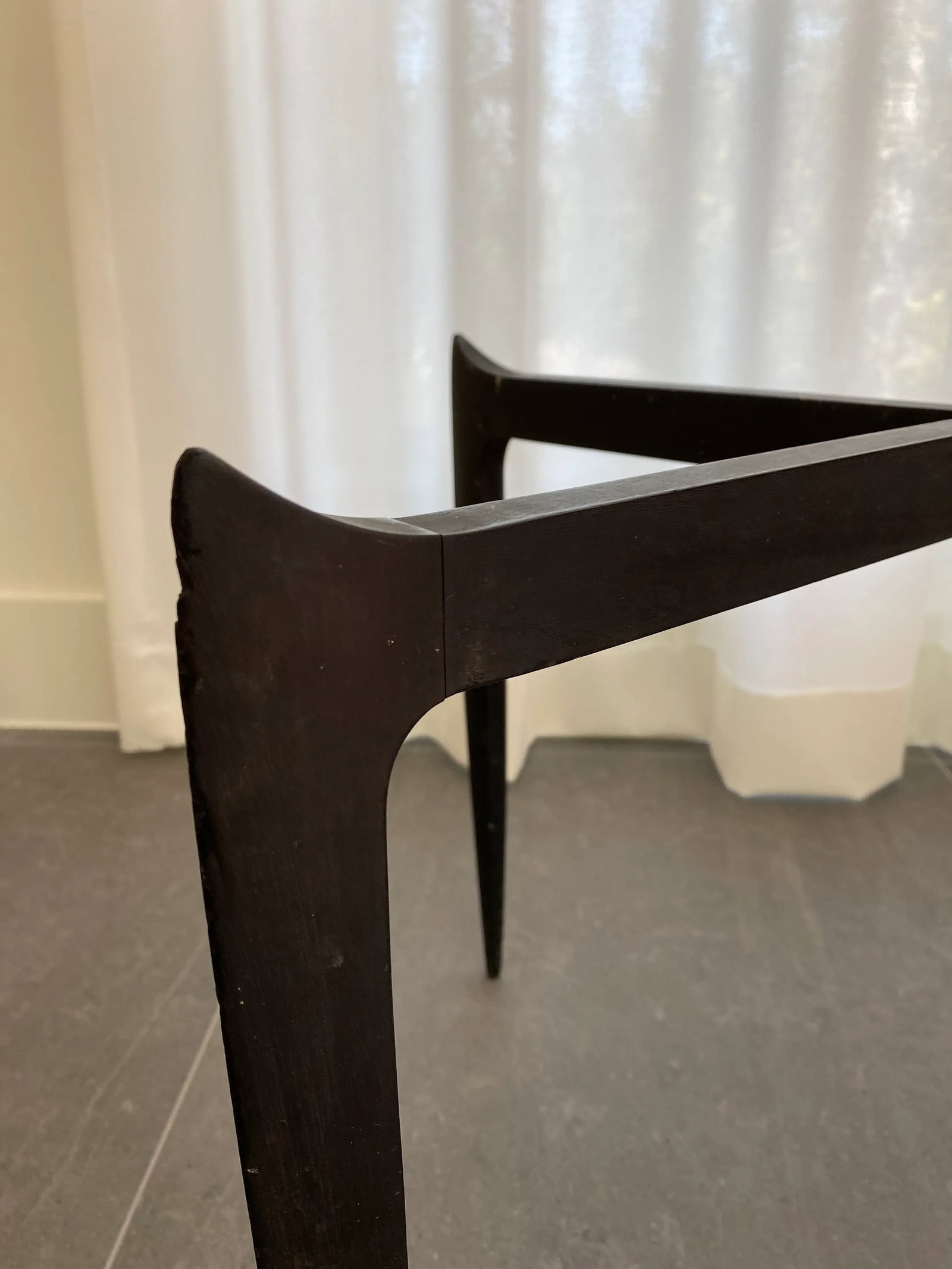 Vintage Mid Century Fritz Hansen Teak Tray Side Table - 11