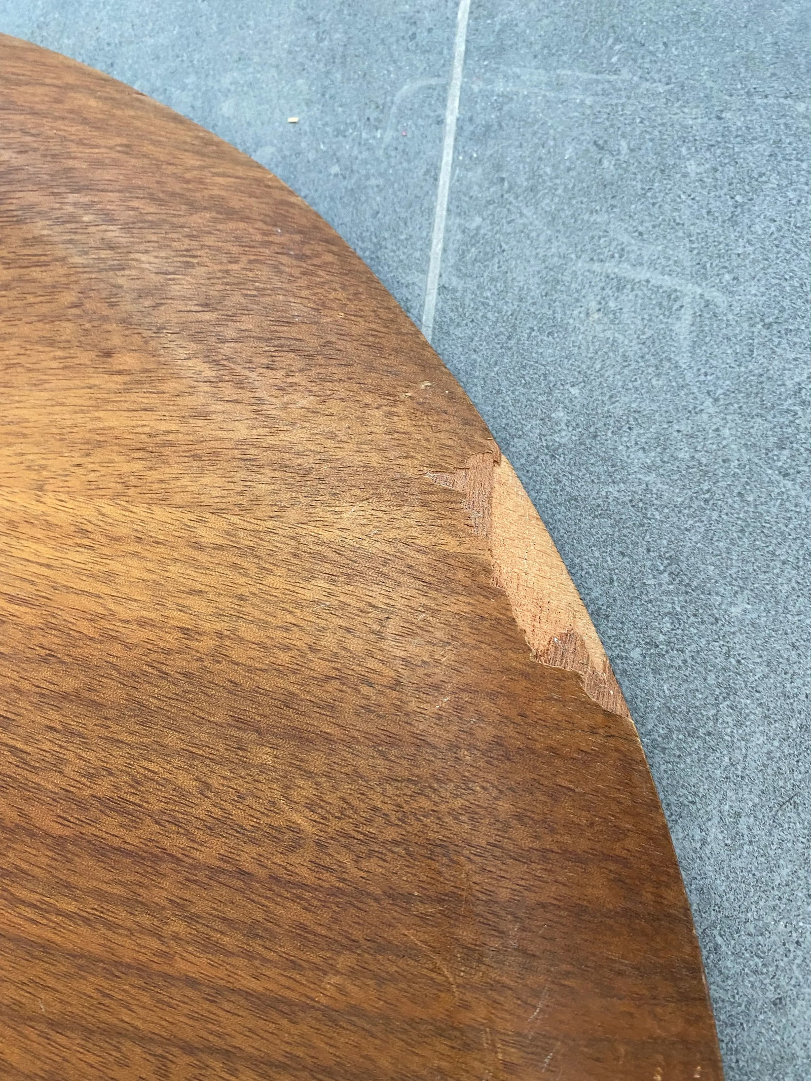 Vintage Mid Century Fritz Hansen Teak Tray Side Table - 9