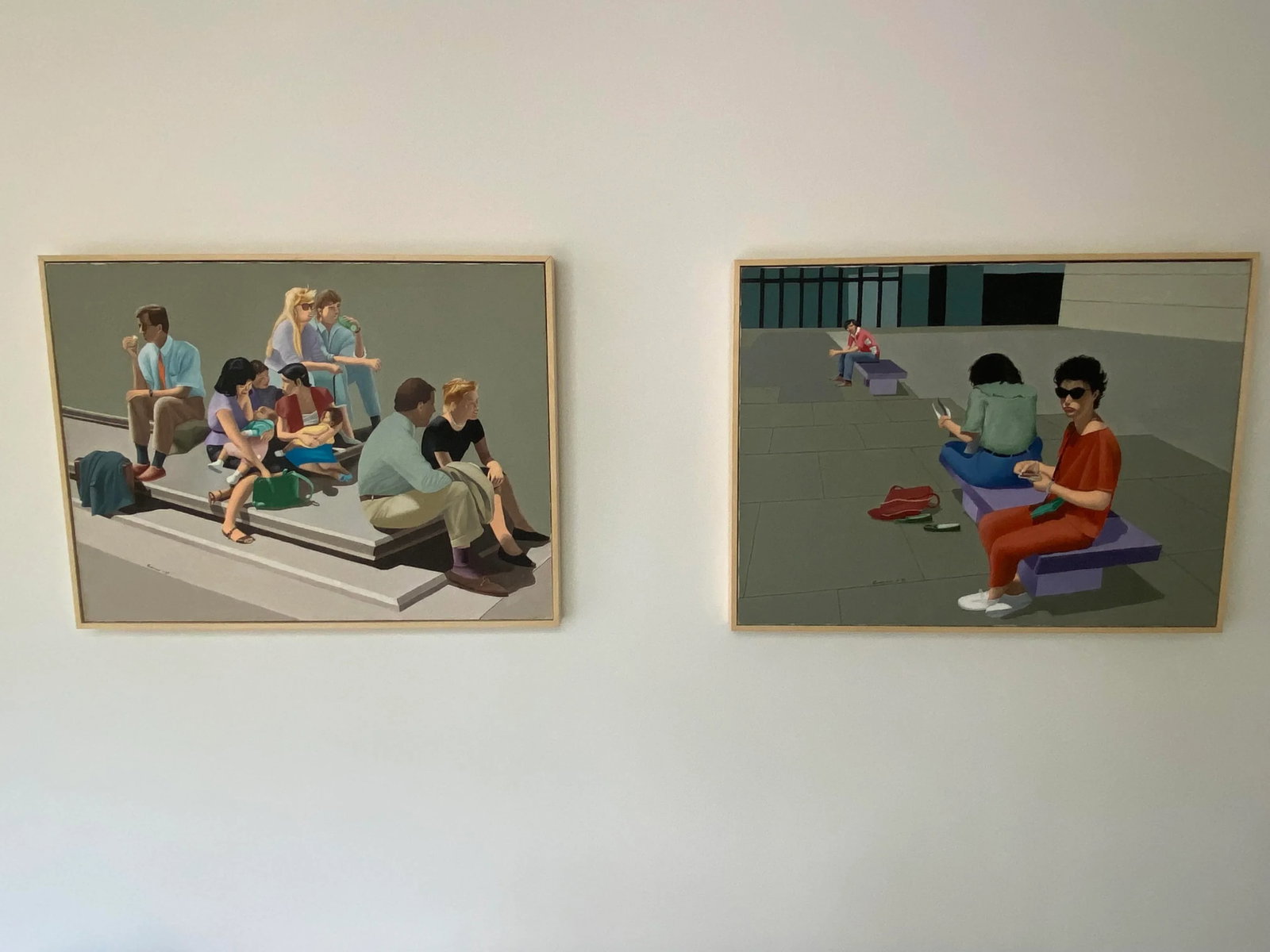Vintage Photorealist Oil Painting on Canvas by Bisaccio - 9