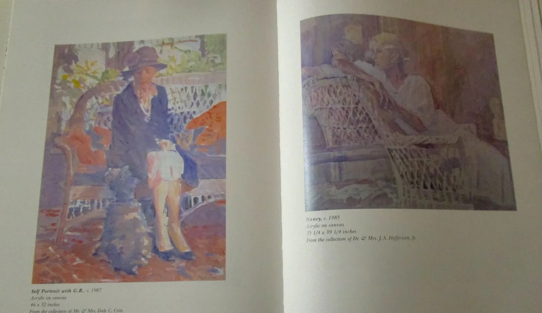 Impressionist Painting Titled Nancy by Savannah Georgia Artist Myrtle Jones - 4