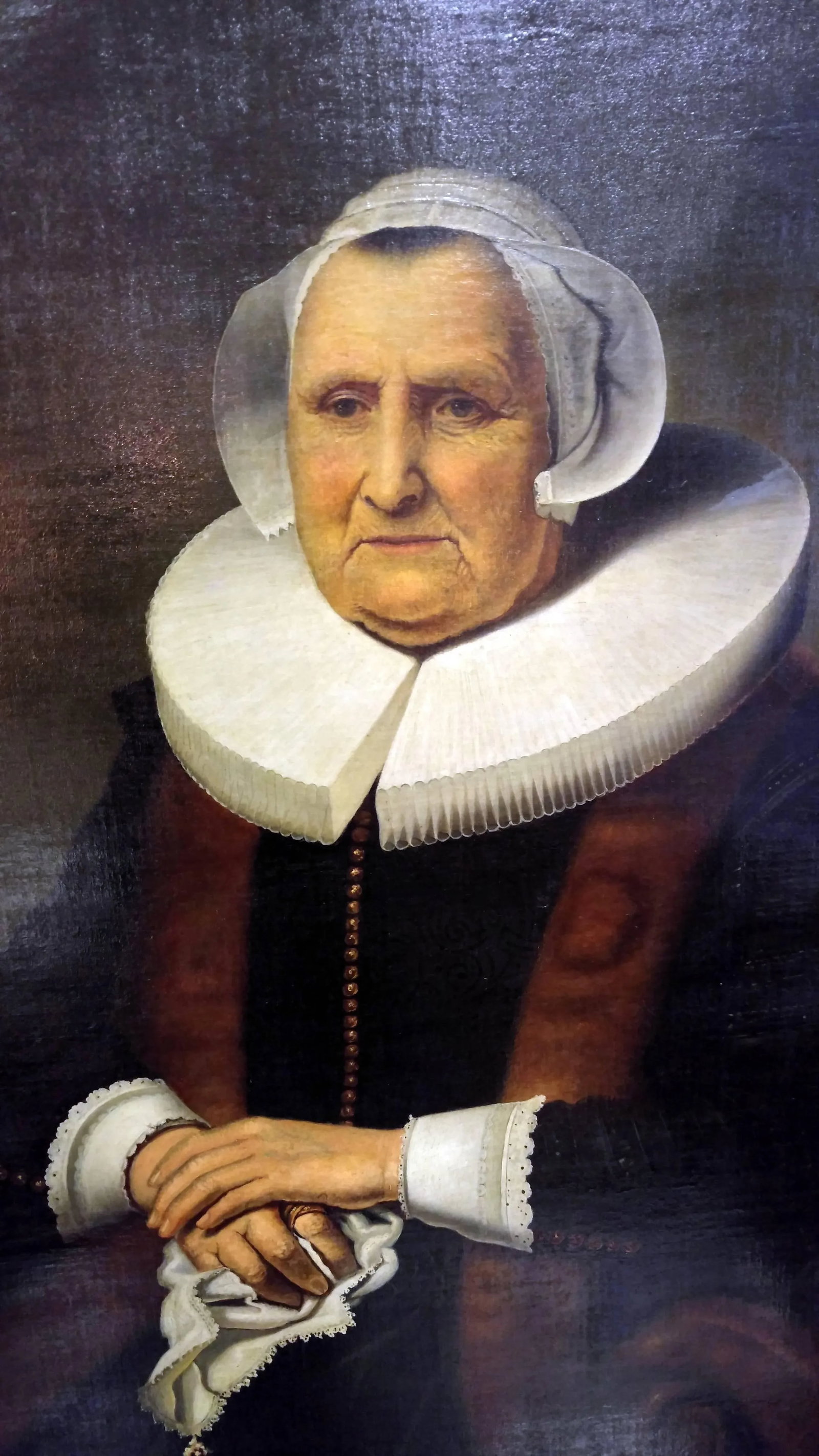 19th century Dutch Portrait Oil on Canvas - 2