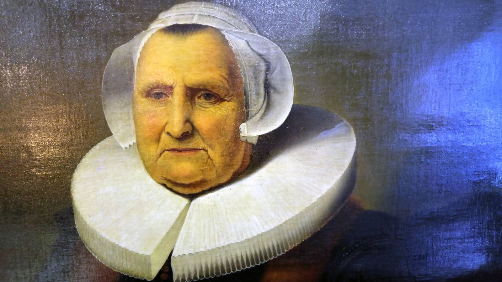 19th century Dutch Portrait Oil on Canvas - 6