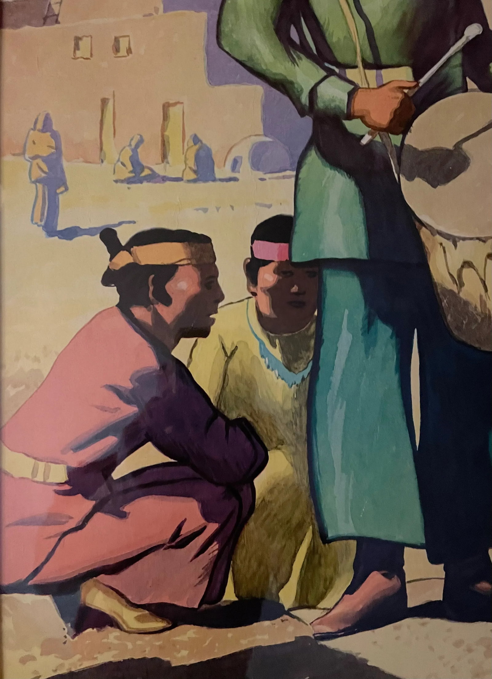 1940s Original Land of Pueblos Poster - 5