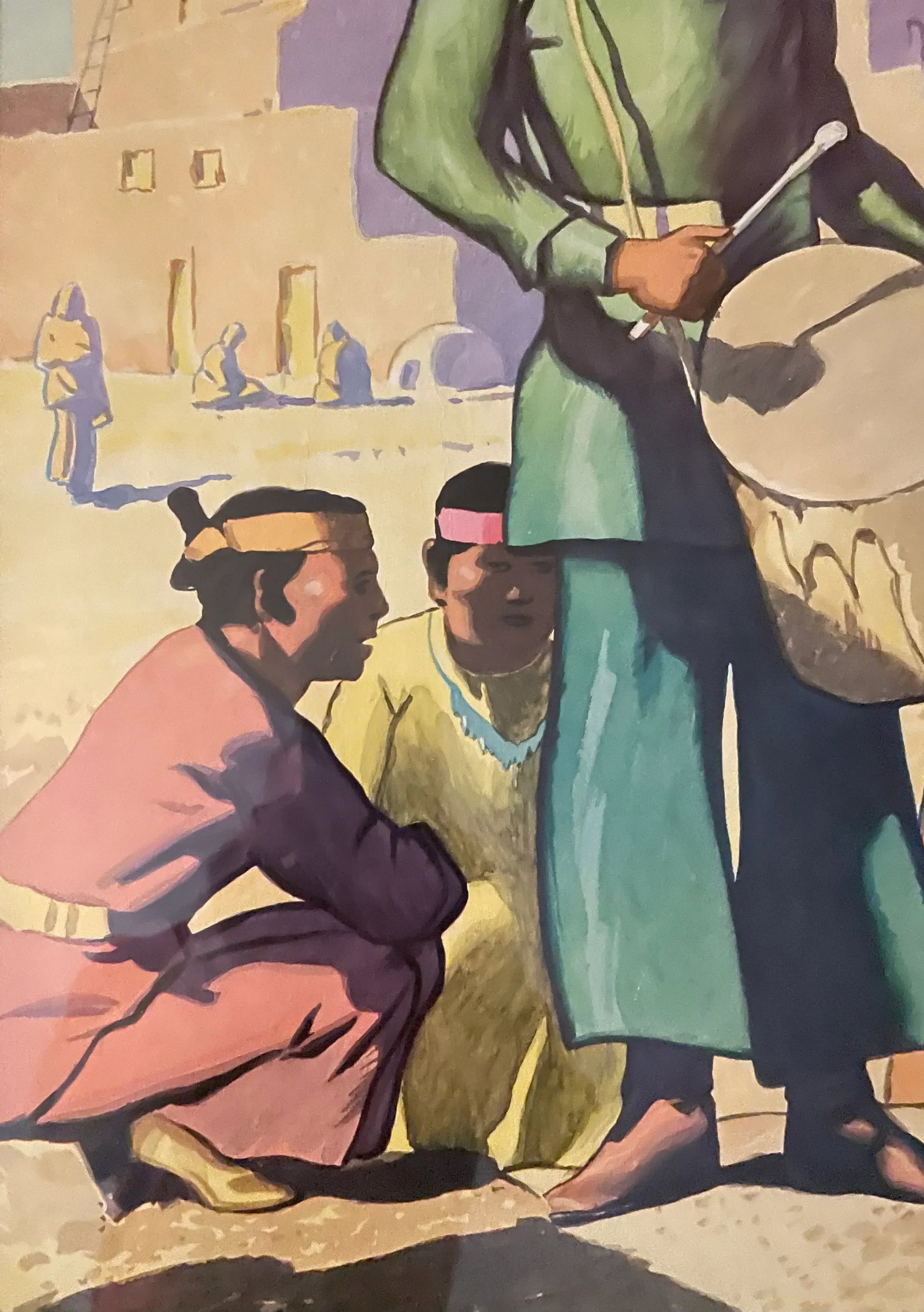 1940s Original Land of Pueblos Poster - 6