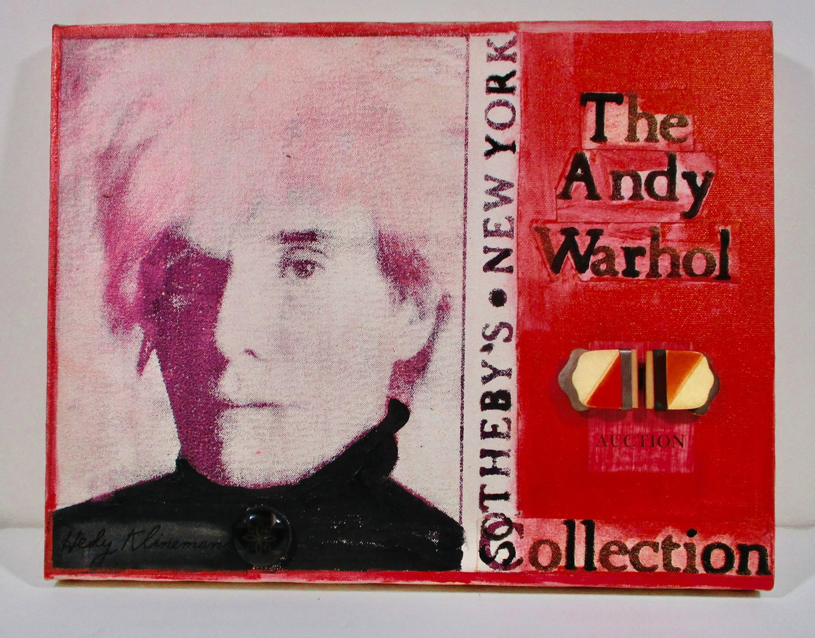 Fashion Portrait Andy Warhol Series by Hedy Klineman 1989 - 7