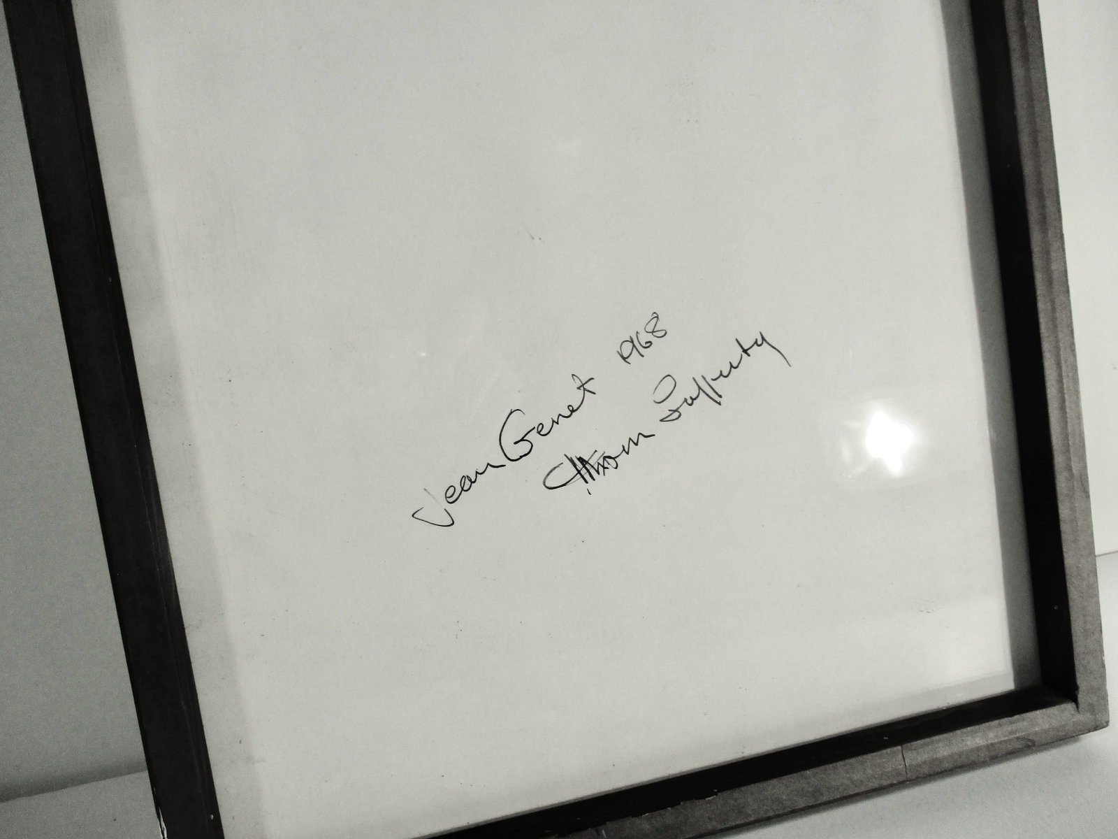 Jean Genet Photography by Thom Lafferty Dated 1968 - 4
