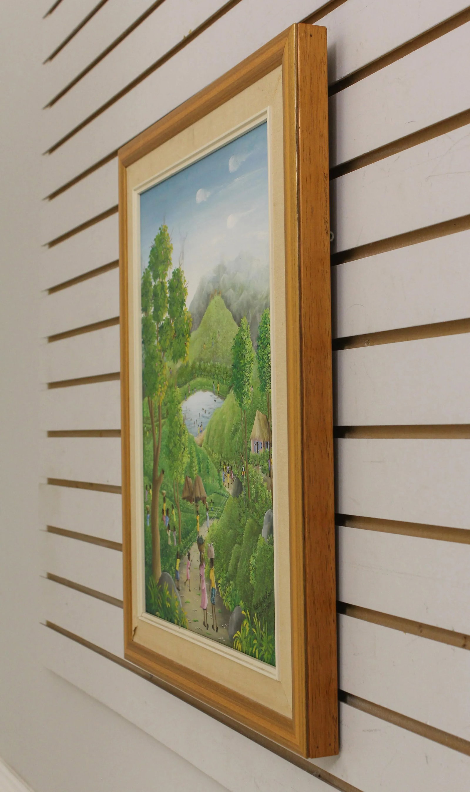 Haitian School St Croix Hand Painted Oil Painting on Canvas - 2