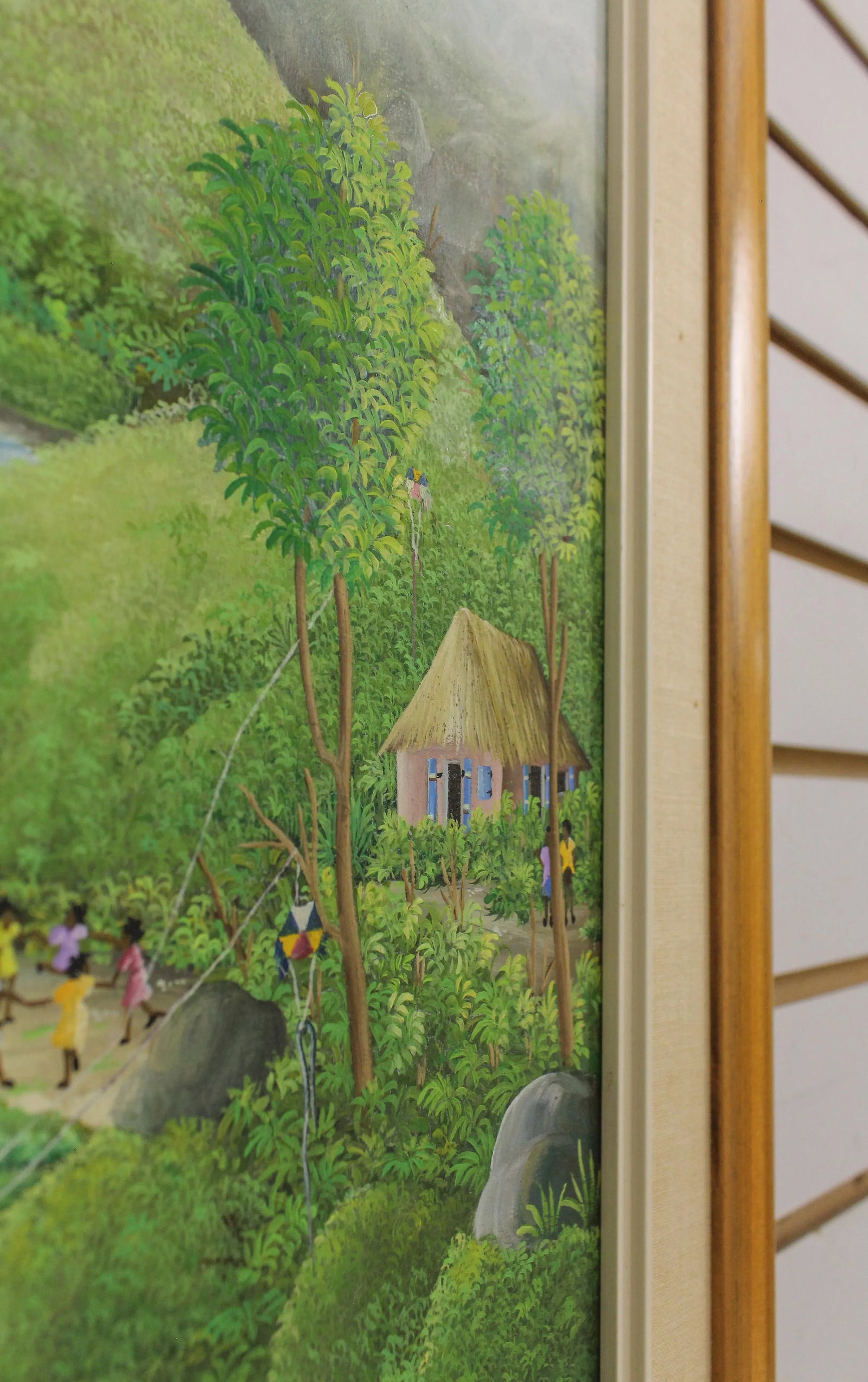 Haitian School St Croix Hand Painted Oil Painting on Canvas - 5