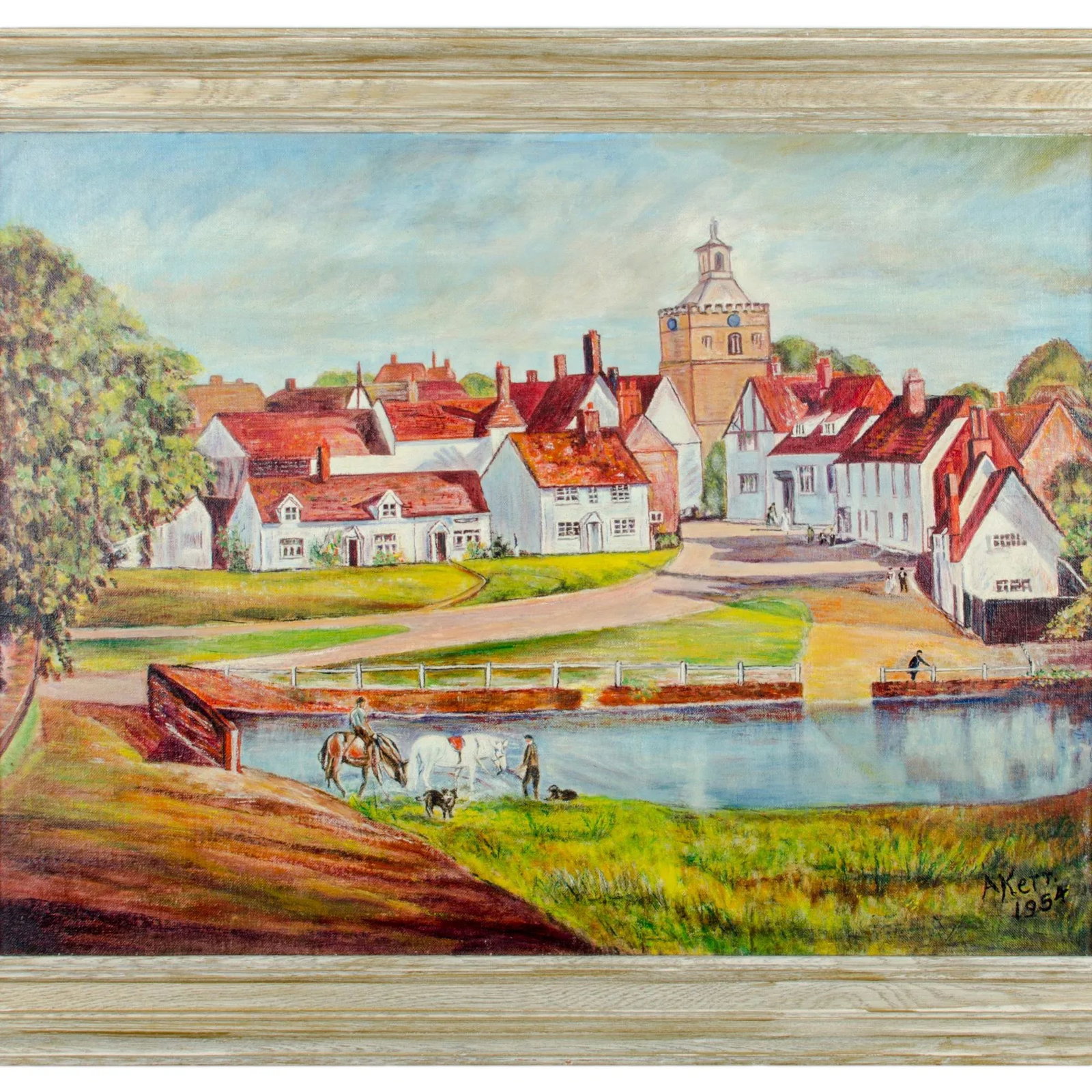 Finchingfield Essex, England Painting - 3