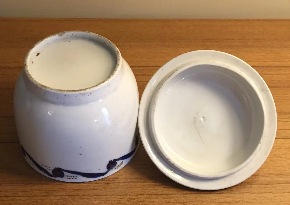 Antique 18th Century English George III New Hall Porcelain Tea Service Set - 16 Pieces - 6