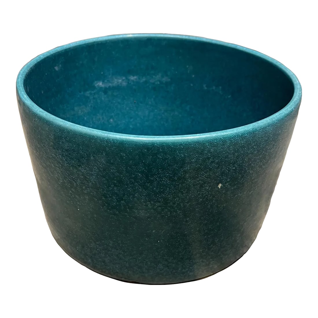 1960s Art Pottery Turquoise Architectural Planter California (1 of 7)