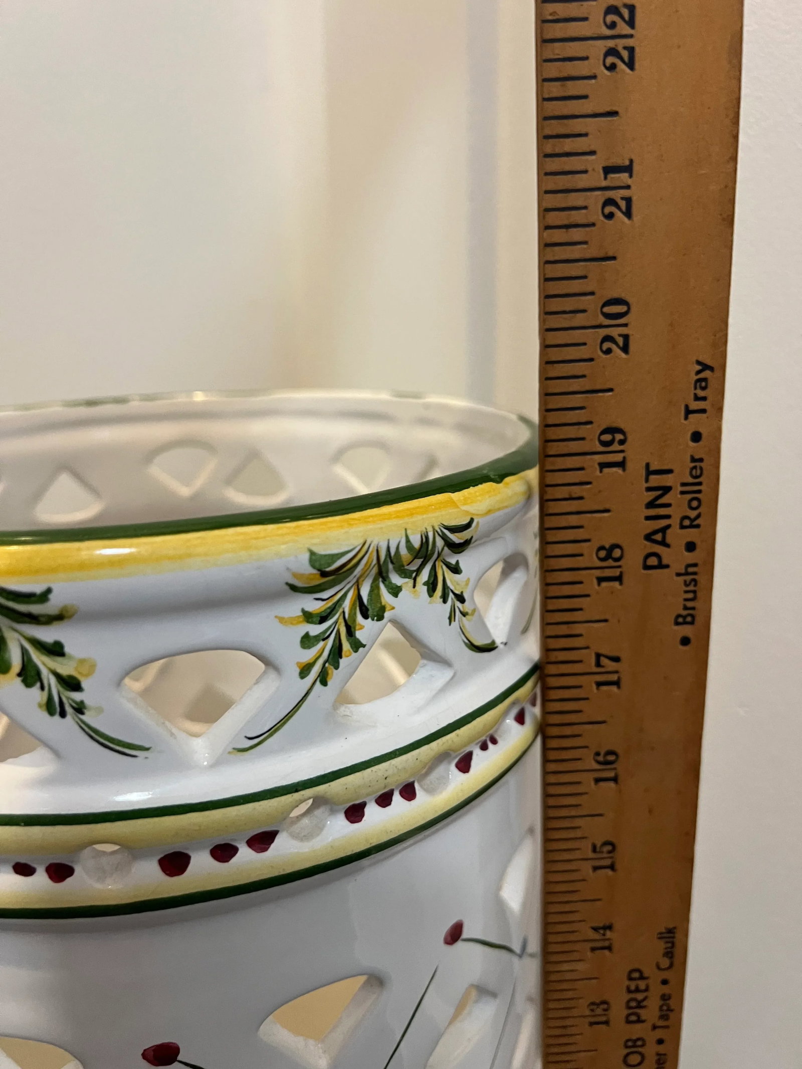 Hand Painted Umbrella Stand Made in Portugal - 9
