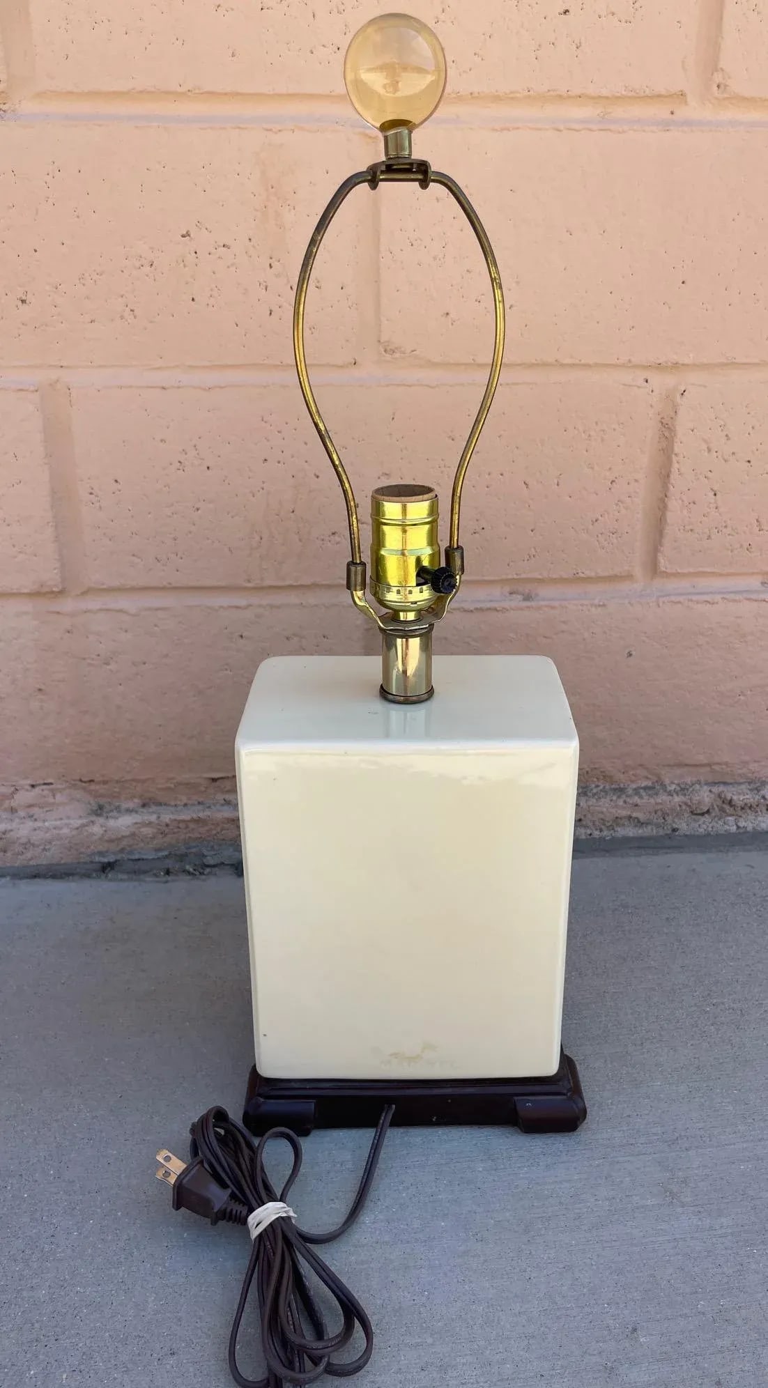 Vintage Mar-Kel Table Lamp With Heron Bird Motif - 3