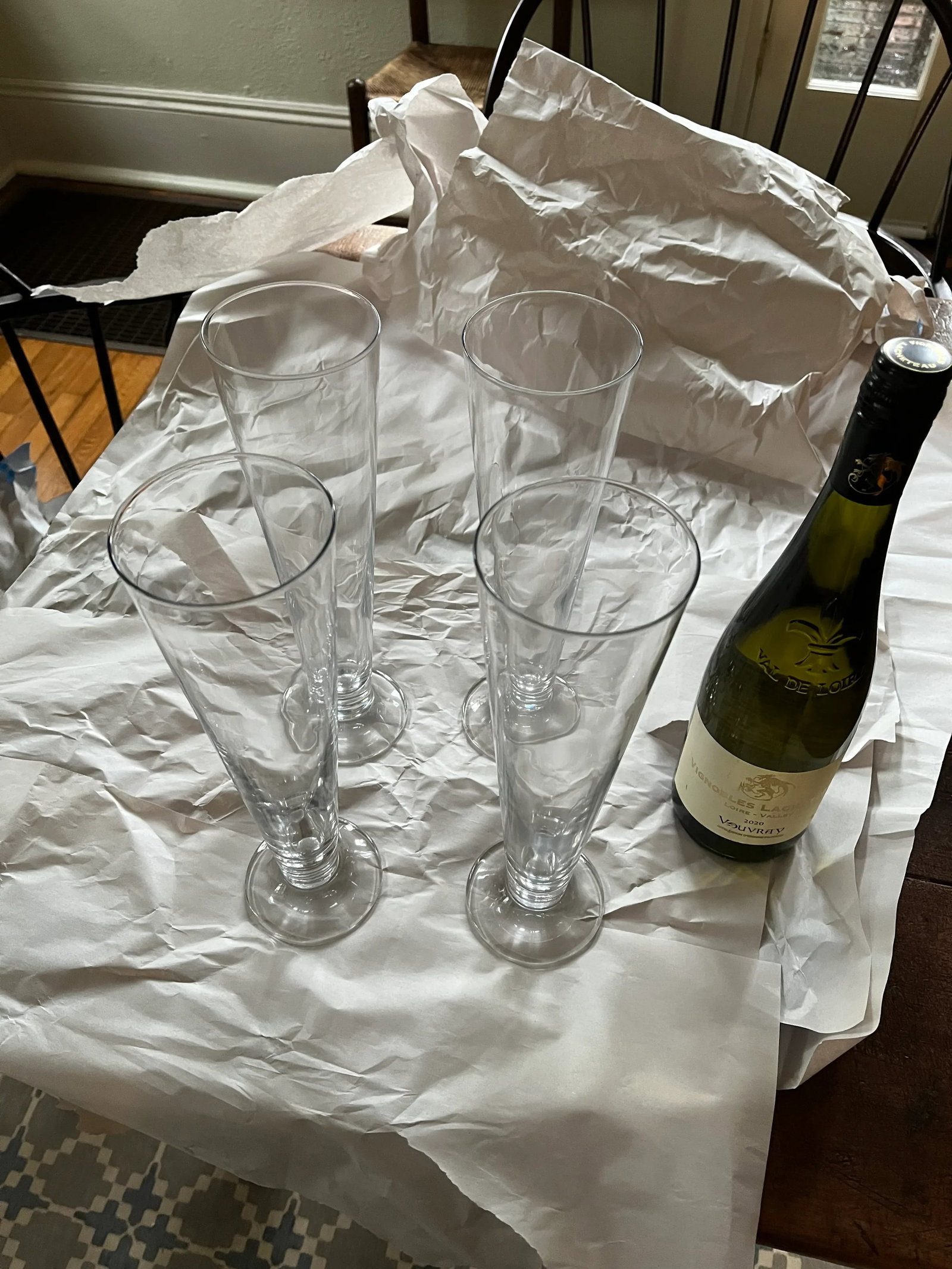 Vintage Pilsner Glasses- Set of 4 - 2