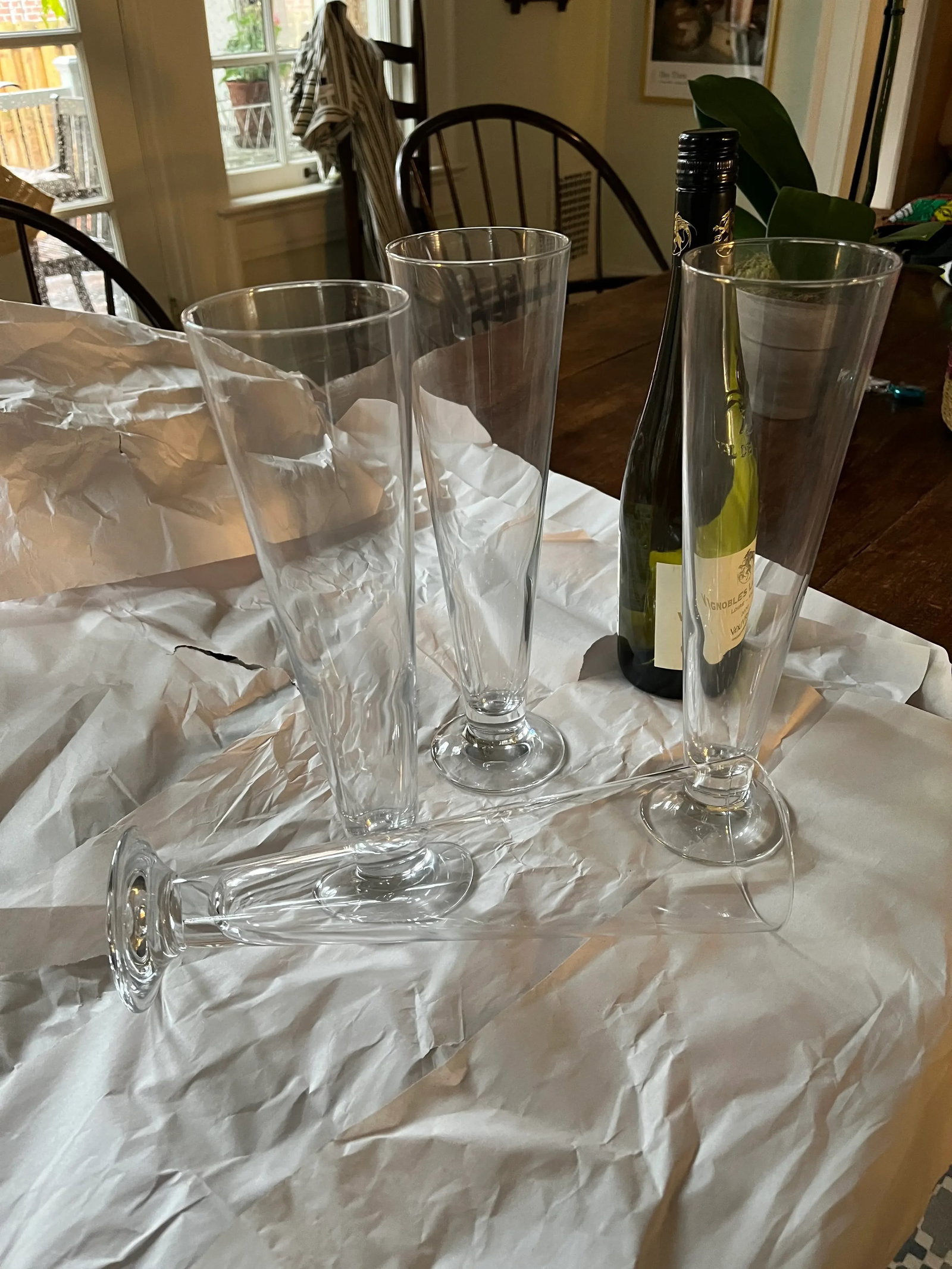 Vintage Pilsner Glasses- Set of 4 - 5