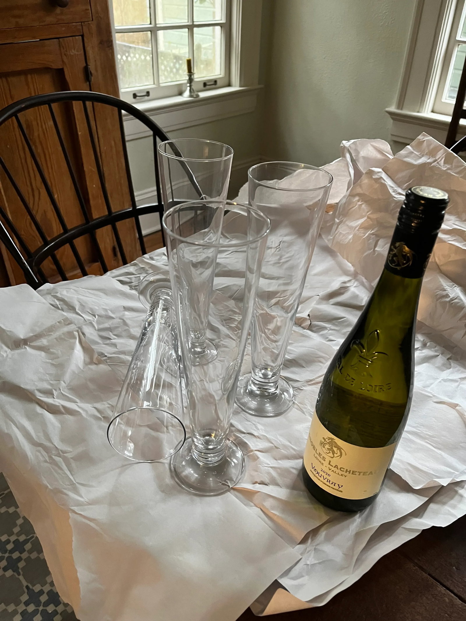 Vintage Pilsner Glasses- Set of 4 - 6